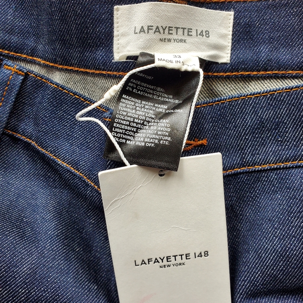 Lafayette 148 New York Boyfriend Jean - Picture 6 of 7